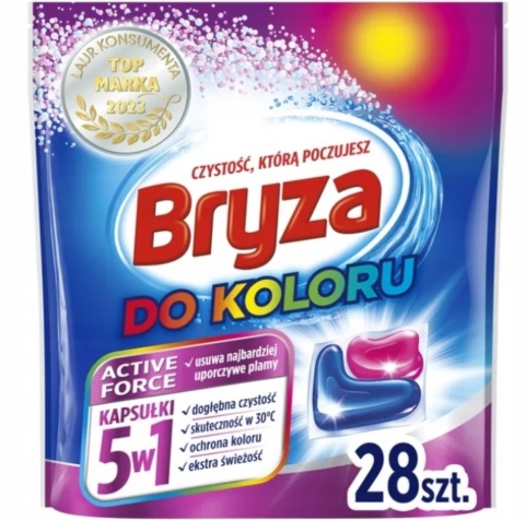 Kapsłułki do prania 5w1 Kolor