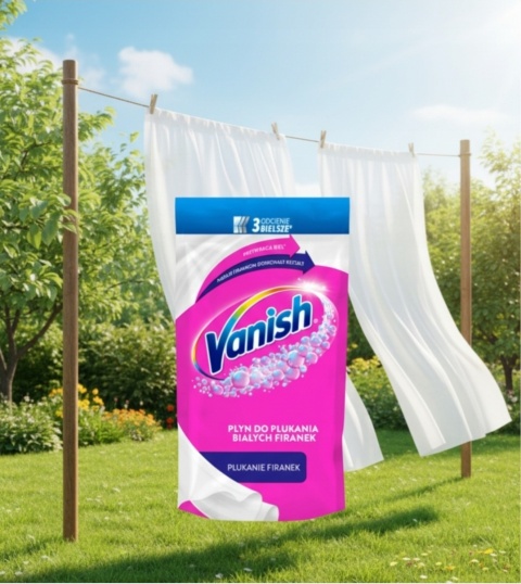 Vanish firany płyn do płukania 125ml saszetka
